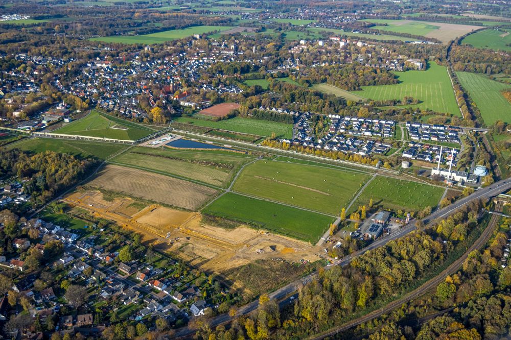Gelsenkirchen aus der Vogelperspektive: Gelände der ehemaligen Kokerei Hassel in Gelsenkirchen im Bundesland Nordrhein-Westfalen