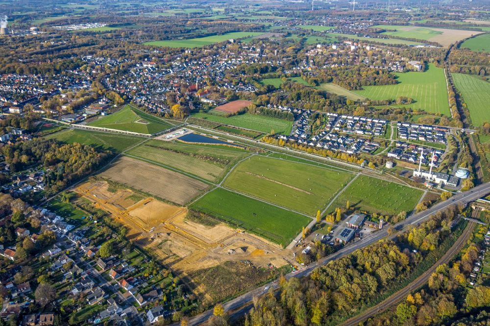 Luftbild Gelsenkirchen - Gelände der ehemaligen Kokerei Hassel in Gelsenkirchen im Bundesland Nordrhein-Westfalen