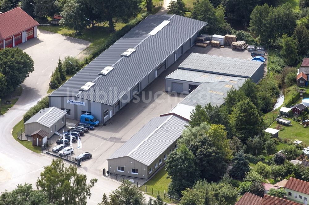 Luftbild Pöttmes - Gelände der Frahammer GmbH & Co. KG in Pöttmes im Bundesland Bayern, Deutschland