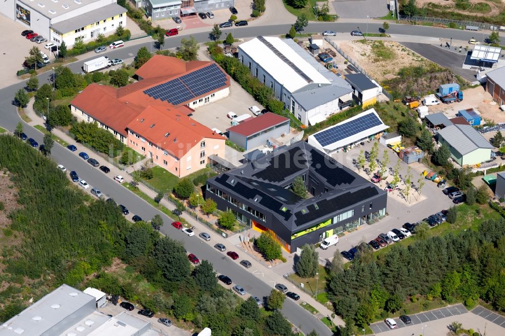 Luftbild Roth - Gelände der gemeinnützigen Hilfsorganisation Auf Draht gemeinnützige GmbH in der Drahtzieherstraße in Roth im Bundesland Bayern, Deutschland