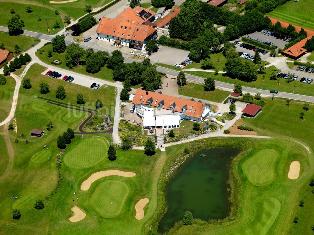 Luftaufnahme Stühlingen - Gelände des Golfclub Obere Alp bei Stühlingen im Bundesland Baden-Württemberg