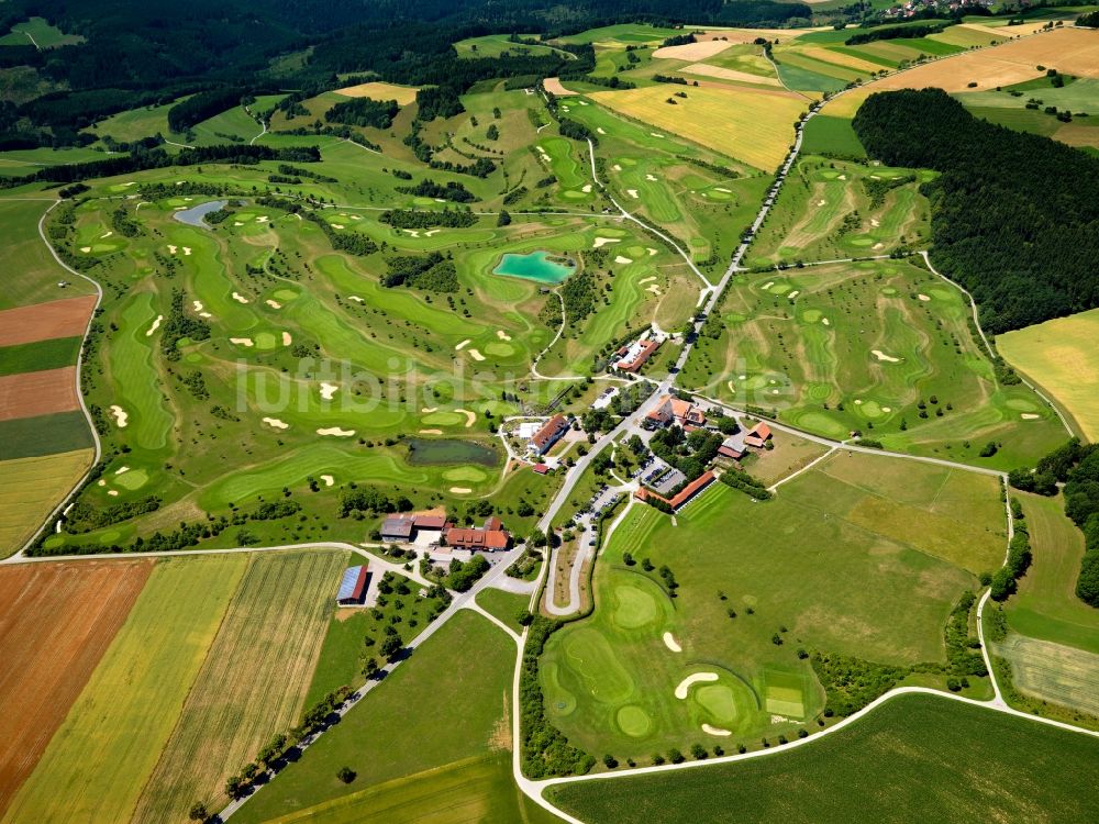 Luftbild Stühlingen - Gelände des Golfclub Obere Alp bei Stühlingen im Bundesland Baden-Württemberg