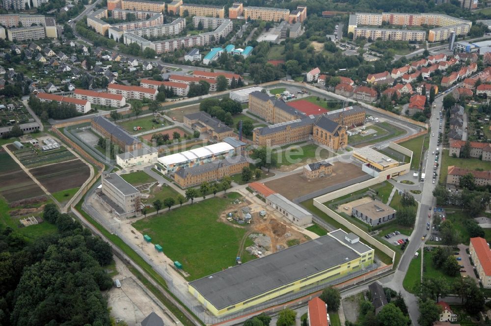 Luftbild Bautzen - Gelände der Justizvollzugsanstalt JVA in Bautzen im Bundesland Sachsen, Deutschland