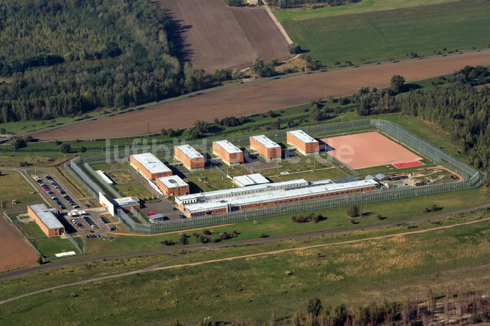 Luftbild Regis-Breitingen - Gelände der JVA Jugendstrafanstalt in Regis- Breitingen im Bundesland Sachsen