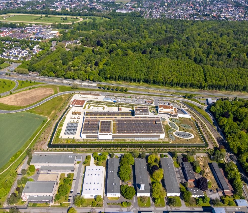 Luftbild Dortmund - Gelände des Logistikzentrums Geldspeicher der Deutschen Bundesbank in Dortmund im Bundesland Nordrhein-Westfalen