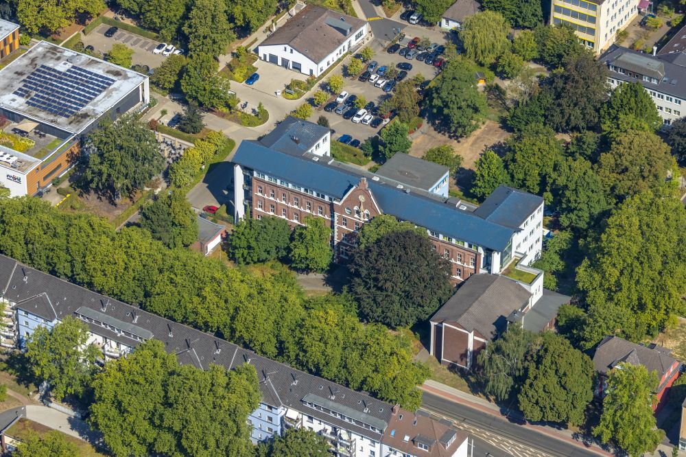 Luftaufnahme Essen - Gelände der Sozialeinrichtung und Hilfsorganisation Franz Sales Haus in Essen im Bundesland Nordrhein-Westfalen, Deutschland