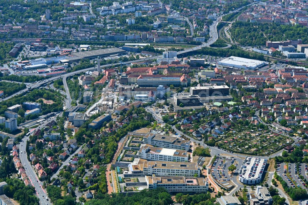 Luftbild Würzburg - Gelände des Universitätsklinikums Nord in Würzburg im Bundesland Bayern, Deutschland
