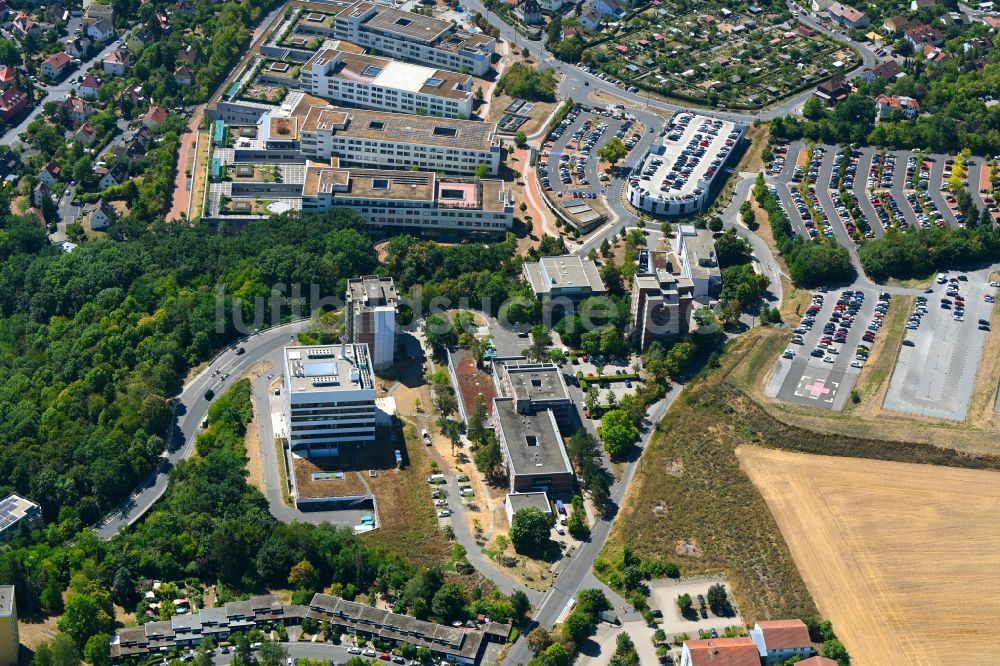Luftaufnahme Würzburg - Gelände des Universitätsklinikums Nord in Würzburg im Bundesland Bayern, Deutschland