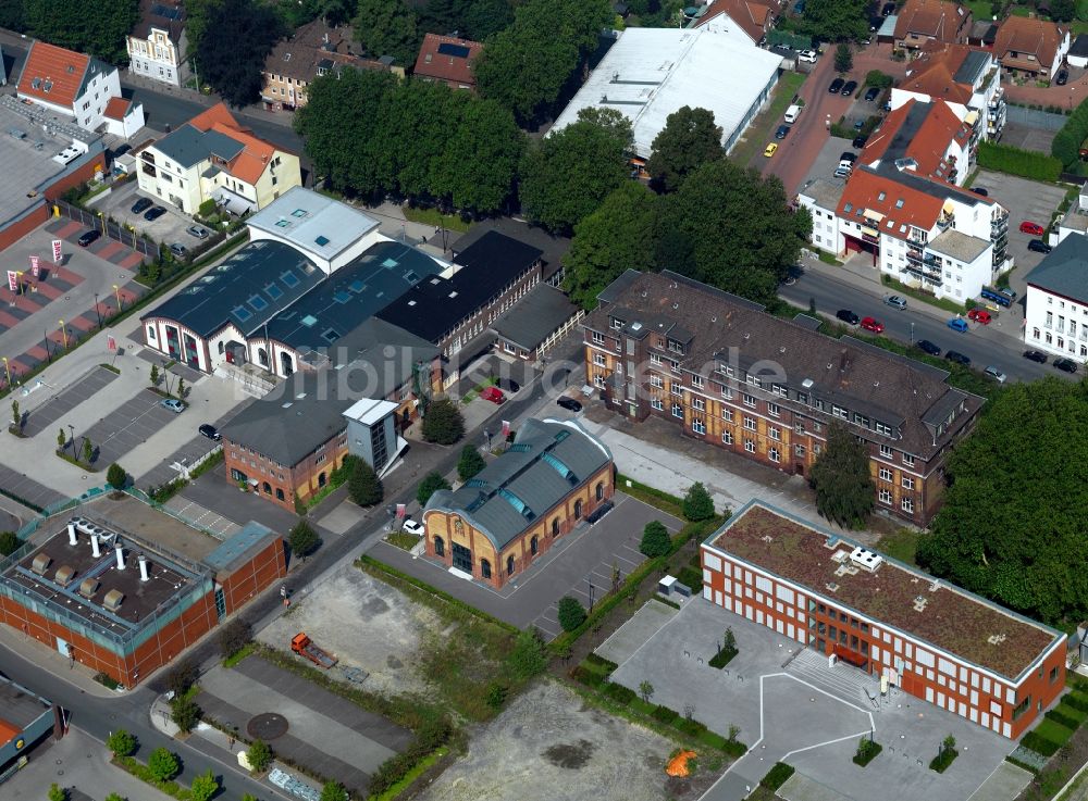 Luftbild Bochum - Gelände der Zeche Lothringen in Bochum im Bundesland Nordrhein-Westfalen NRW