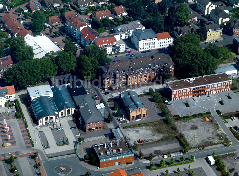 Luftaufnahme Bochum - Gelände der Zeche Lothringen in Bochum im Bundesland Nordrhein-Westfalen NRW