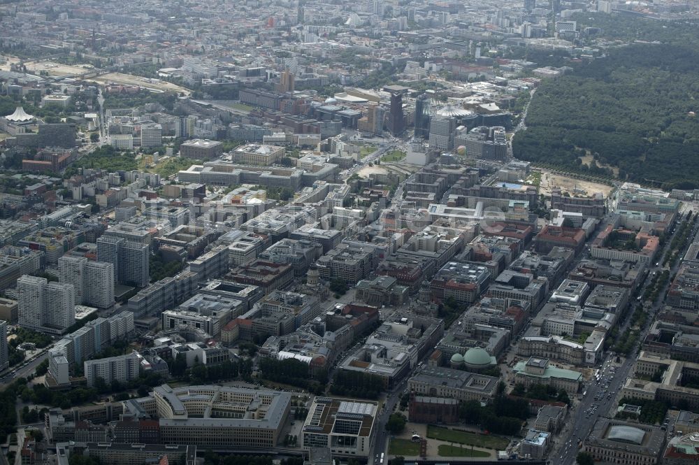 Berlin von oben - Gendarmenmarkt in Berlin-Mitte im Bundesland Berlin