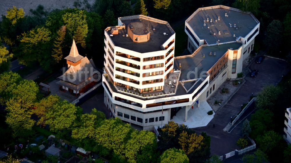 Luftaufnahme Bonn - Generalkonsulat von Rumänien in Bonn im Bundesland Nordrhein-Westfalen, Deutschland