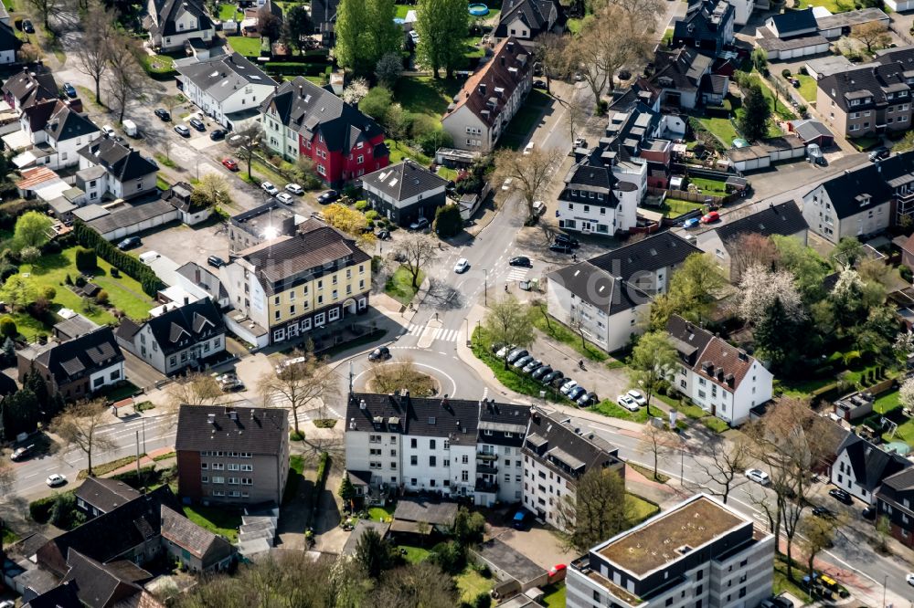 Luftaufnahme Recklinghausen - Gesamtübersicht des Stadtgebietes im Ortsteil Ost in Recklinghausen im Bundesland Nordrhein-Westfalen, Deutschland