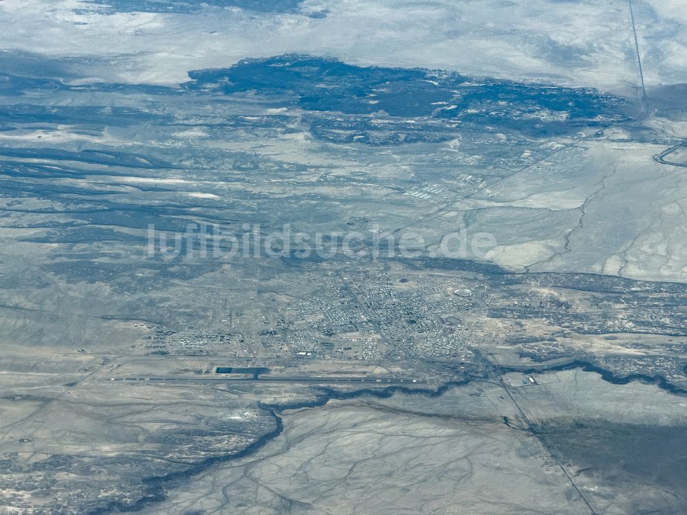 Luftbild Semera - Gesamtübersicht des Stadtgebietes in Semera in Afar, Äthiopien