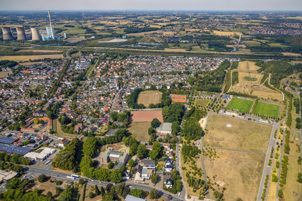 Luftbild Herringen - Gesamtübersicht des Stadtgebietes in Herringen im Bundesland Nordrhein-Westfalen, Deutschland