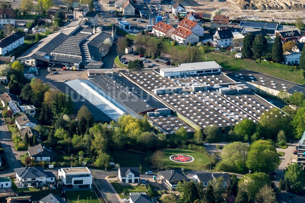 Luftaufnahme Achern - Gewerbegebiet Beim Klinikum in Achern im Bundesland Baden-Württemberg, Deutschland