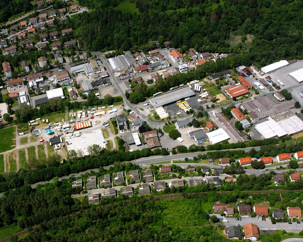 Luftbild Emmingen - Gewerbegebiet in Emmingen im Bundesland Baden-Württemberg, Deutschland