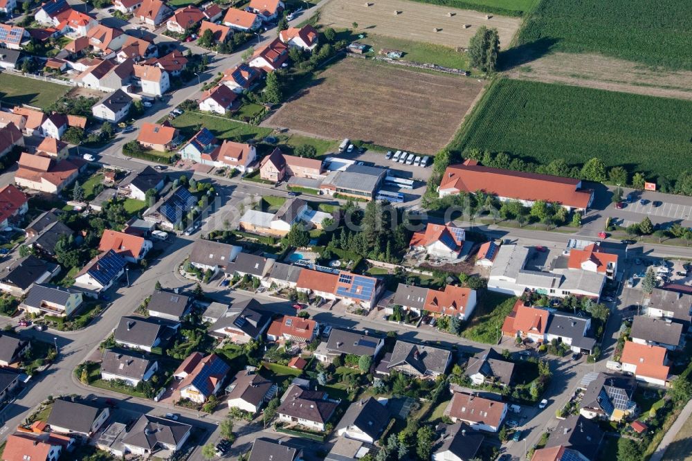 Luftbild Hatzenbühl - Gewerbegebiet Im Gereut in Hatzenbühl im Bundesland Rheinland-Pfalz