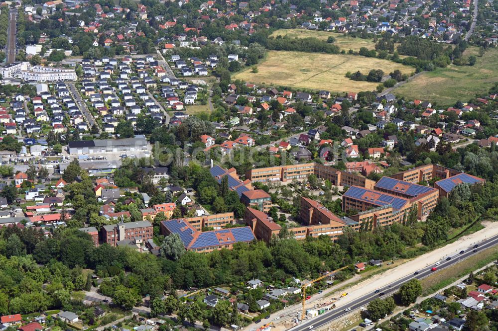 Luftaufnahme Berlin - Gewerbegebiet Gewerbezentrum Pankow in Berlin, Deutschland