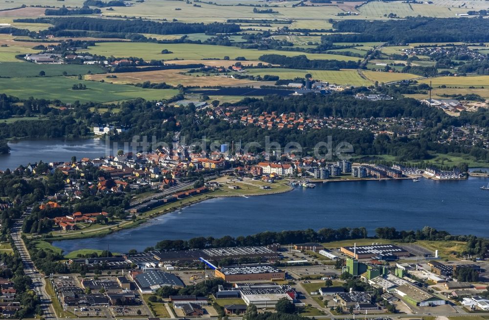 Luftbild Graasten - Gewerbegebiet in Graasten in Syddanmark, Dänemark