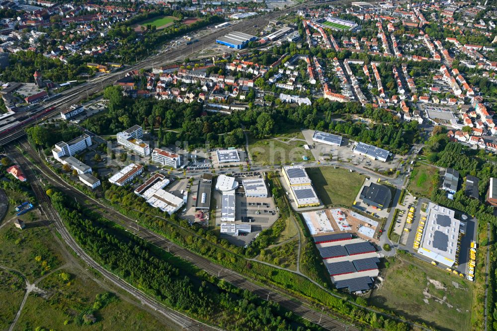 Luftbild Osnabrück - Gewerbegebiet im Ortsteil Schinkel in Osnabrück im Bundesland Niedersachsen, Deutschland