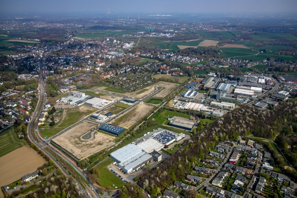 Luftbild Bochum - Gewerbegebiet An der Salzstrasse - Am Hellweg in Bochum im Bundesland Nordrhein-Westfalen, Deutschland