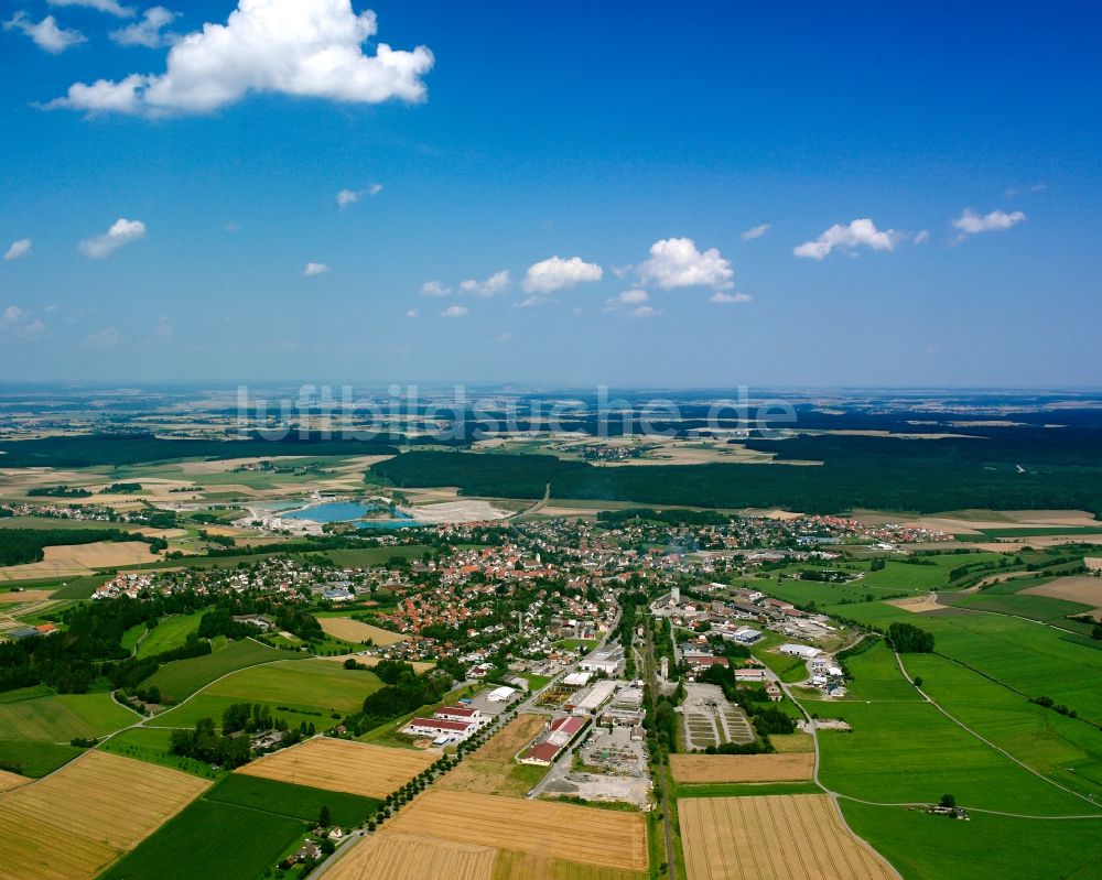 Luftaufnahme Spöck - Gewerbegebiet in Spöck im Bundesland Baden-Württemberg, Deutschland