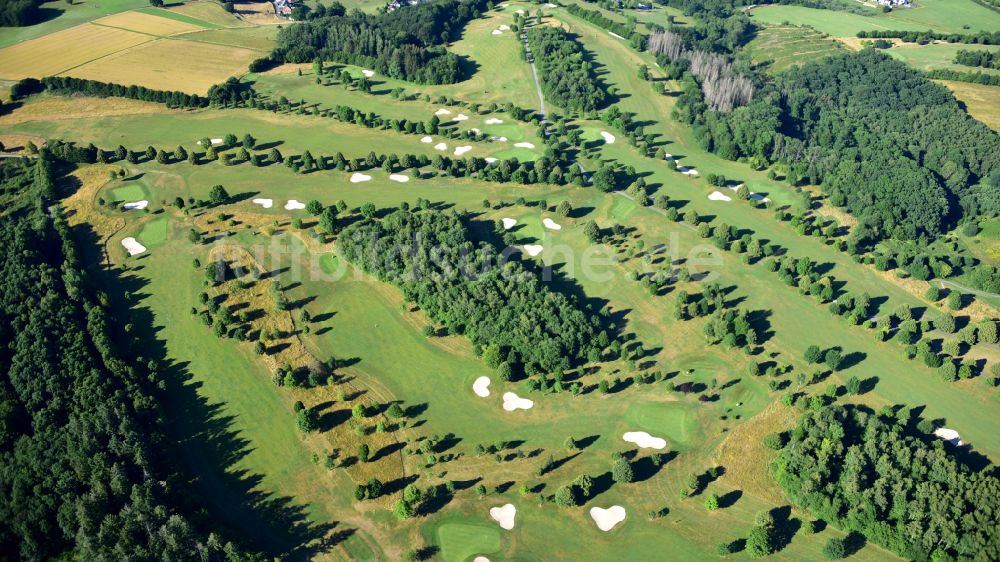 Luftbild Eitorf - Golfanlage Gut Heckenhof in Eitorf im Bundesland Nordrhein-Westfalen, Deutschland