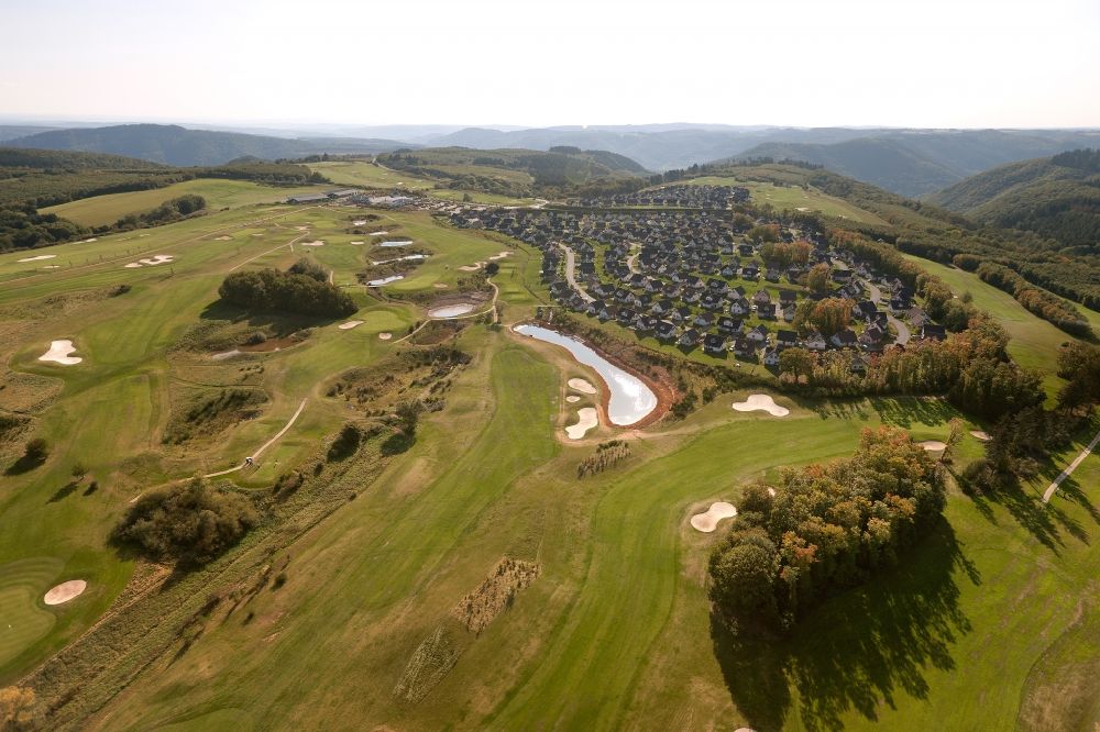 Cochem von oben - Golfclub Cochem / Mosel im Bundesland Rheinland-Pfalz