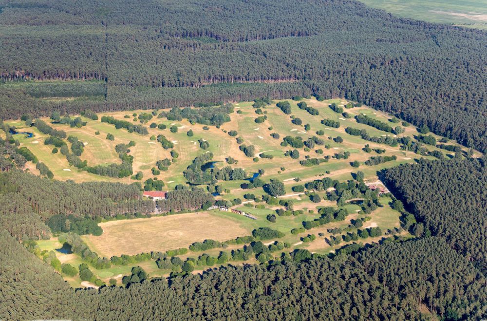 Luftaufnahme Nauen - Golfplatz Börnicke in Nauen im Bundesland Brandenburg, Deutschland