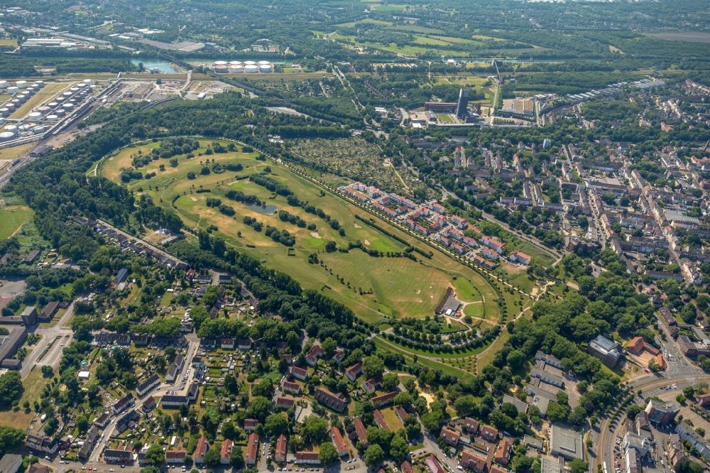 Luftaufnahme Gelsenkirchen - Golfplatz in Gelsenkirchen im Bundesland Nordrhein-Westfalen