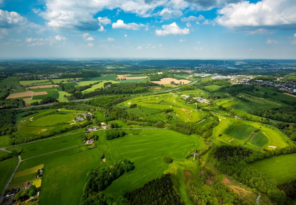 Wetter (Ruhr) aus der Vogelperspektive: Golfplatz in Gevelsberg im Bundesland Nordrhein-Westfalen