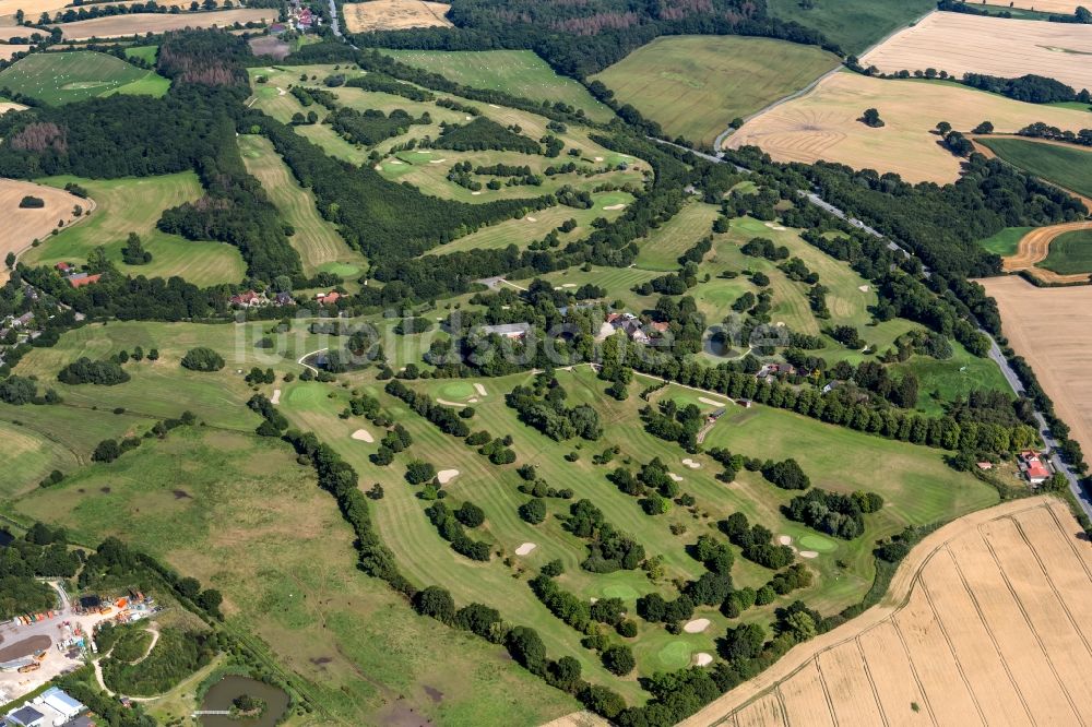 Luftbild Schashagen - Golfplatz Golf Club Brodauer Mühle e.V. in Schashagen im Bundesland Schleswig-Holstein, Deutschland