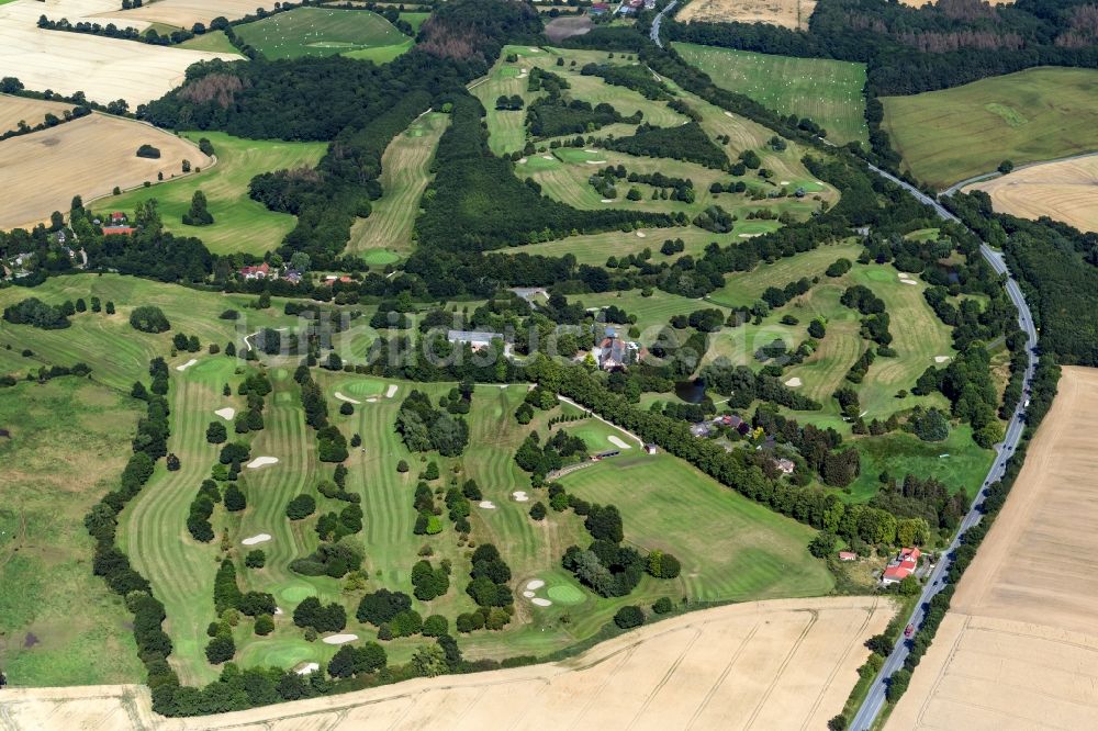 Luftaufnahme Schashagen - Golfplatz Golf Club Brodauer Mühle e.V. in Schashagen im Bundesland Schleswig-Holstein, Deutschland