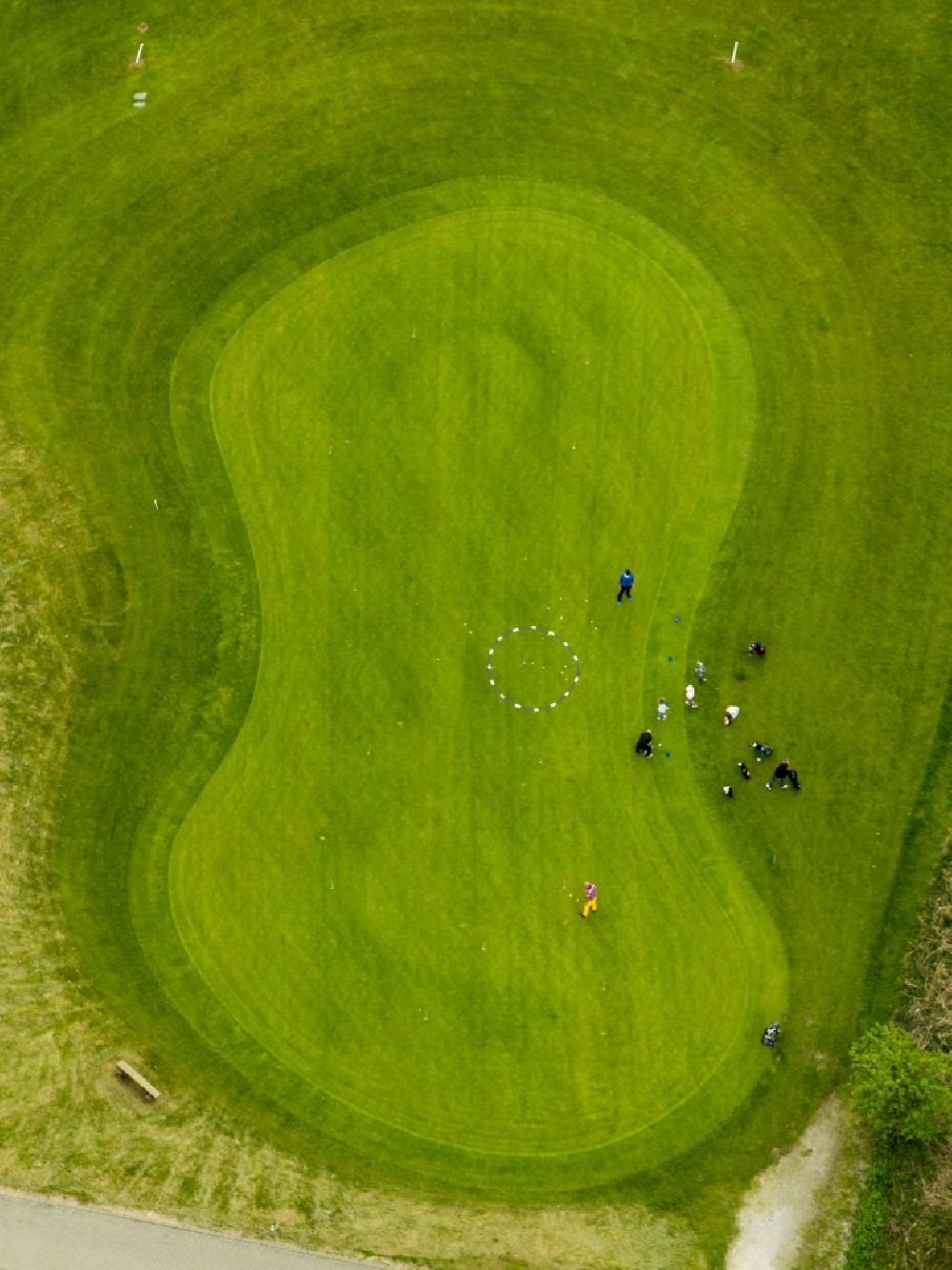 Frohlinde von oben - Golfplatz Golf Club Castrop-Rauxel in Frohlinde im Bundesland Nordrhein-Westfalen