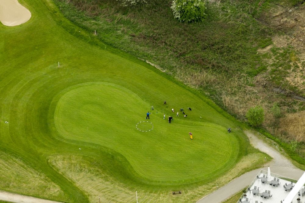 Frohlinde aus der Vogelperspektive: Golfplatz Golf Club Castrop-Rauxel in Frohlinde im Bundesland Nordrhein-Westfalen
