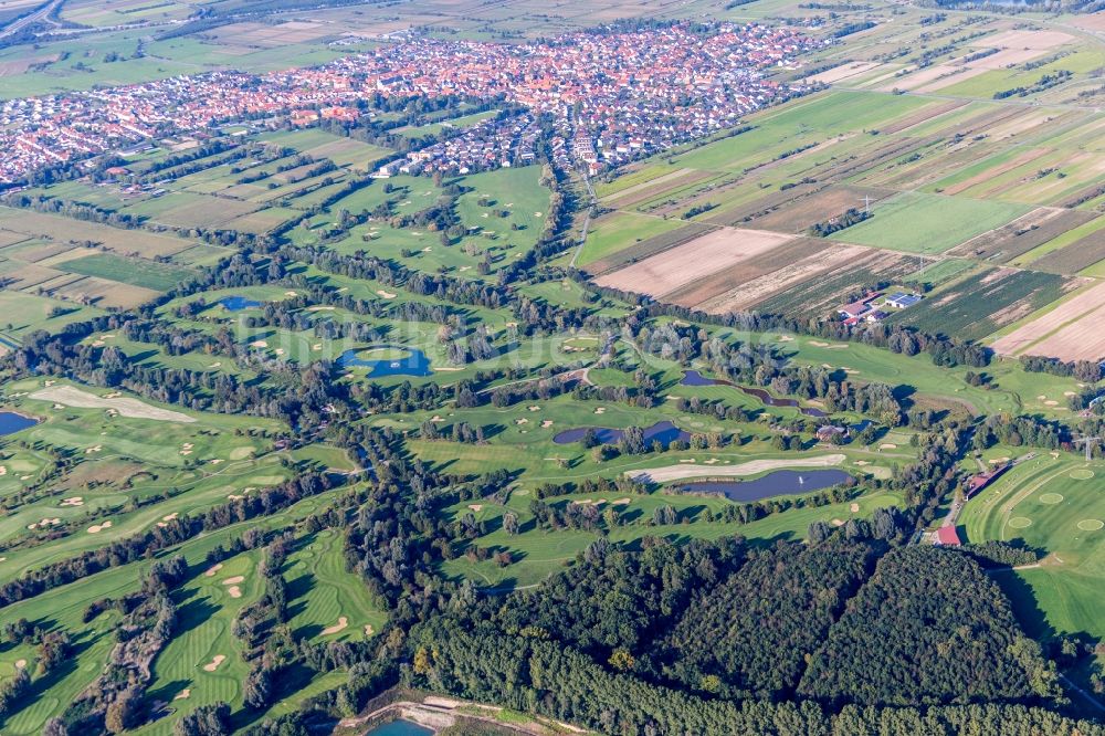 Luftaufnahme Sankt Leon-Rot - Golfplatz des Golf Club St. Leon-Rot in Sankt Leon-Rot im Bundesland Baden-Württemberg, Deutschland