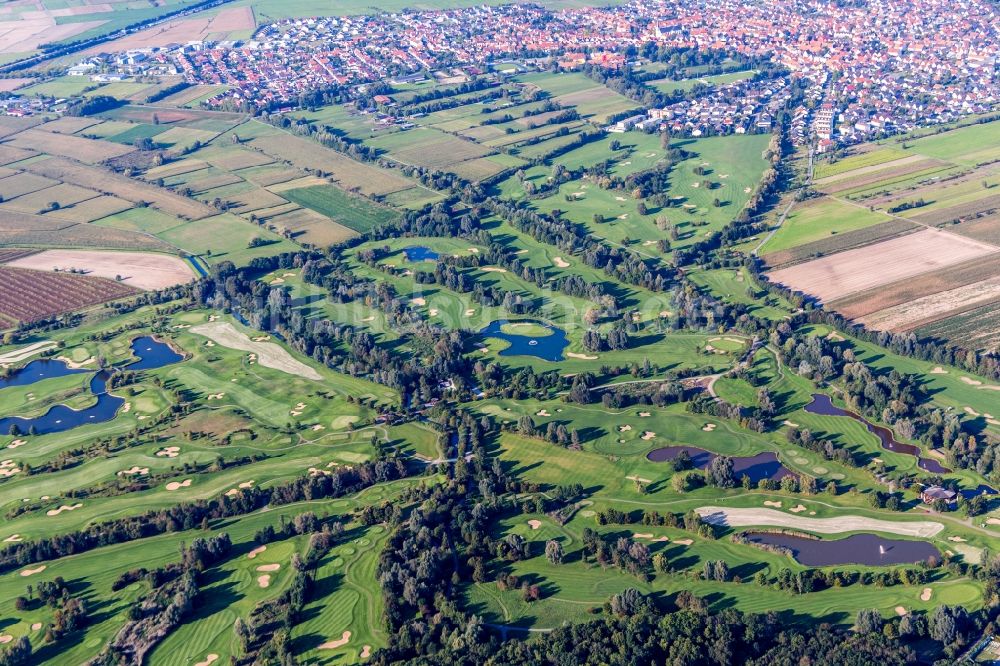 Luftaufnahme Sankt Leon-Rot - Golfplatz des Golf Club St. Leon-Rot in Sankt Leon-Rot im Bundesland Baden-Württemberg, Deutschland