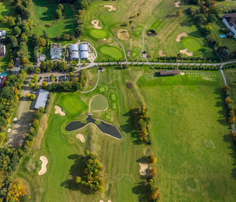 Luftbild Fröndenberg/Ruhr - Golfplatz Golf-Club Unna-Fröndenberg e.V. in Fröndenberg/Ruhr im Bundesland Nordrhein-Westfalen, Deutschland