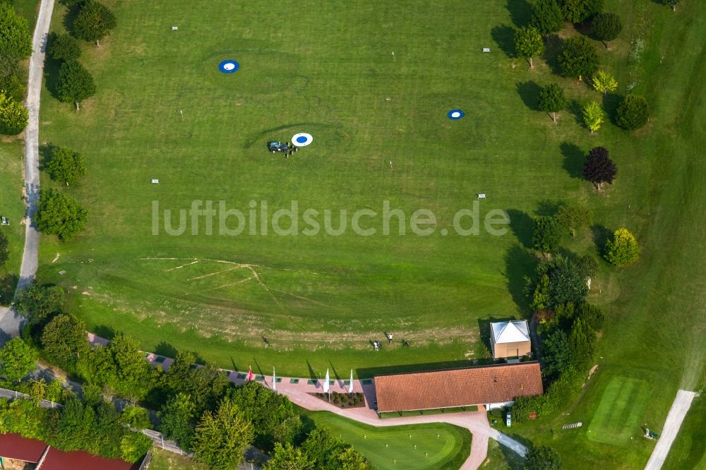 Luftbild Würzburg - Golfplatz des Golf Club Würzburg e.V. im Ortsteil Heidingsfeld in Würzburg im Bundesland Bayern, Deutschland
