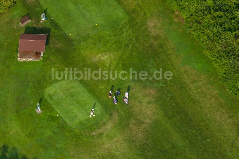 Luftaufnahme Würzburg - Golfplatz des Golf Club Würzburg e.V. im Ortsteil Heidingsfeld in Würzburg im Bundesland Bayern, Deutschland