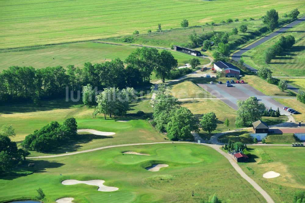 Luftaufnahme Blankenfelde-Mahlow - Golfplatz des Golfcenters Gross Kienitz in Blankenfelde-Mahlow im Bundesland Brandenburg