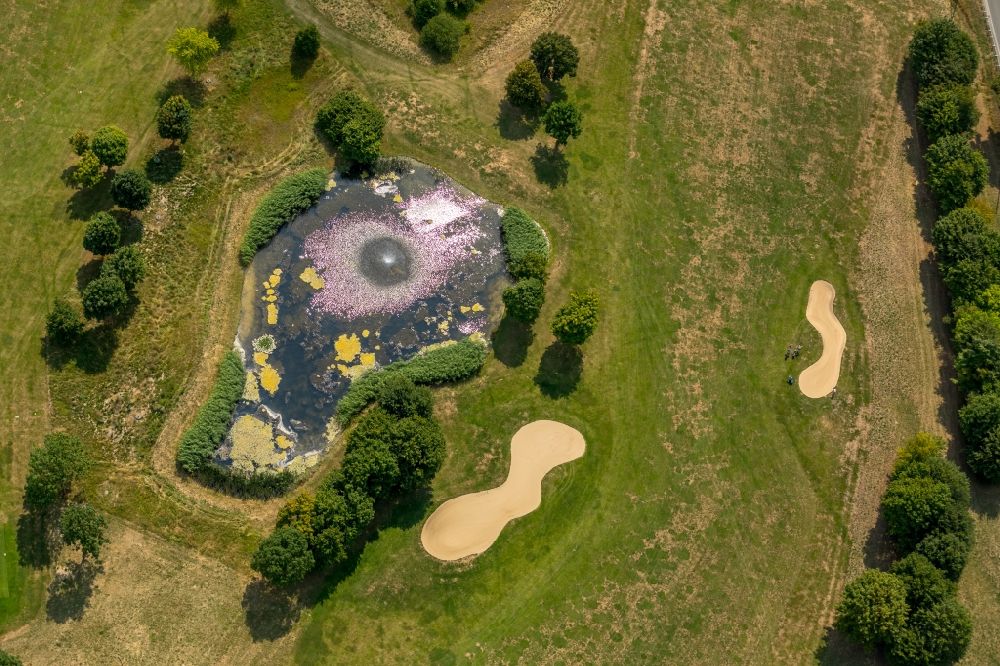 Everswinkel aus der Vogelperspektive: Golfplatz Golfclub Brückhausen in Everswinkel im Bundesland Nordrhein-Westfalen, Deutschland