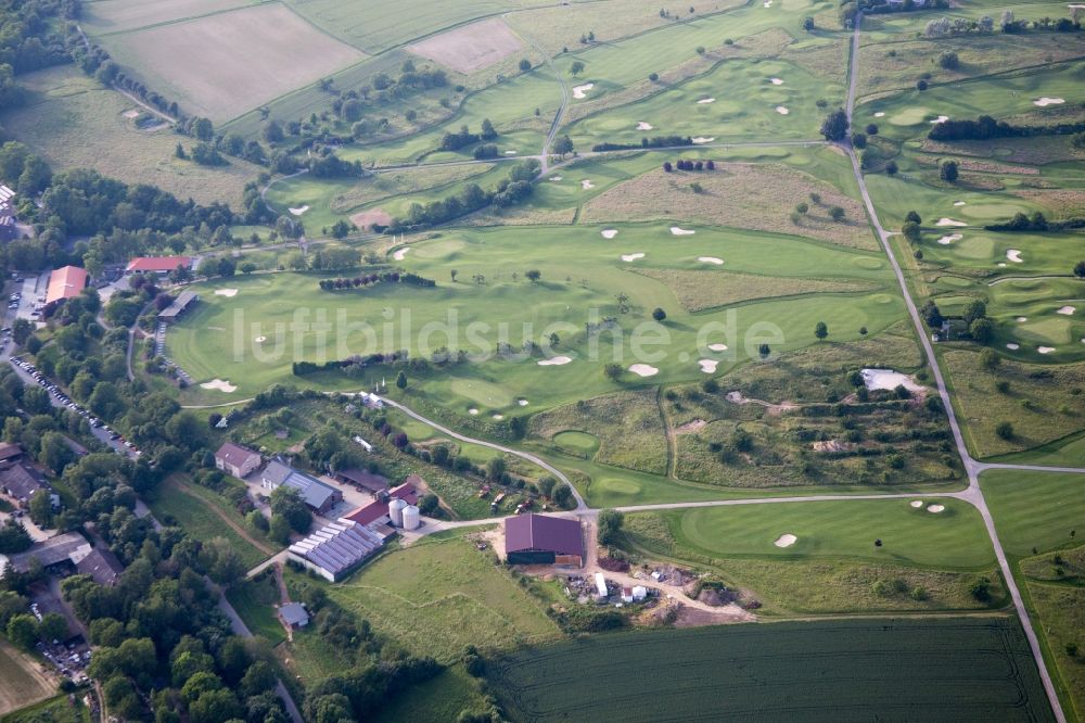Luftaufnahme Bruchsal - Golfplatz Golfclub Bruchsal e.V. in Bruchsal im Bundesland Baden-Württemberg, Deutschland