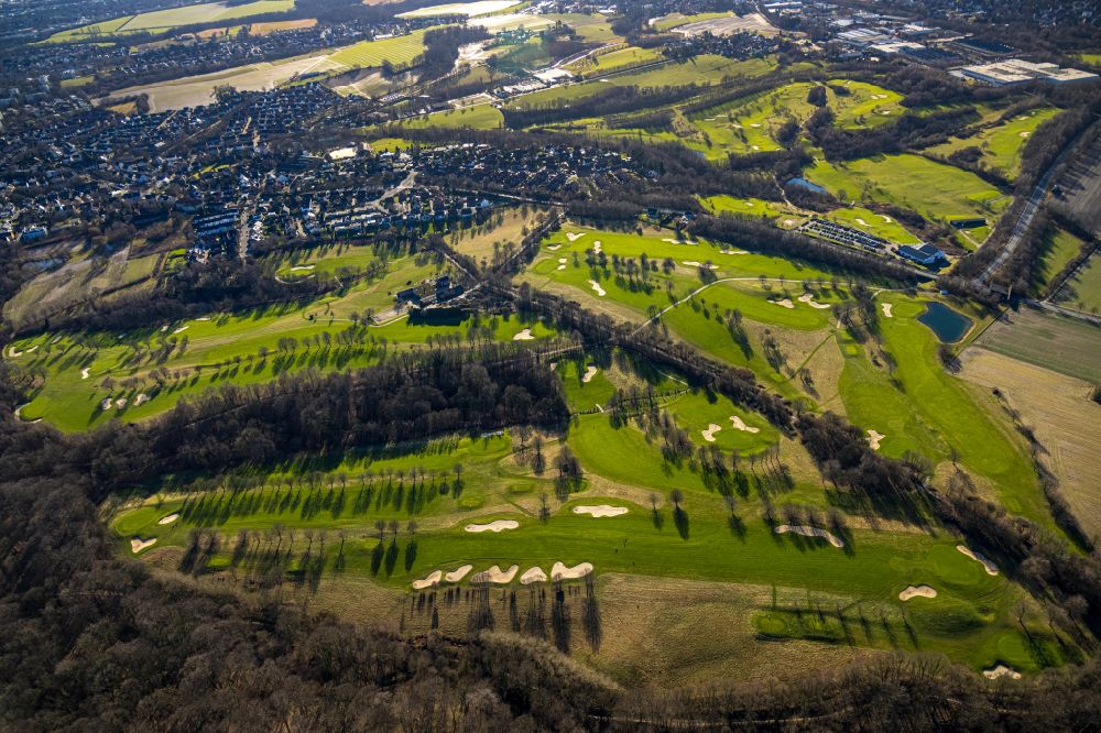 Luftbild Frohlinde - Golfplatz Golfclub Castrop-Rauxel e.V. in Frohlinde in Frohlinde im Bundesland Nordrhein-Westfalen, Deutschland