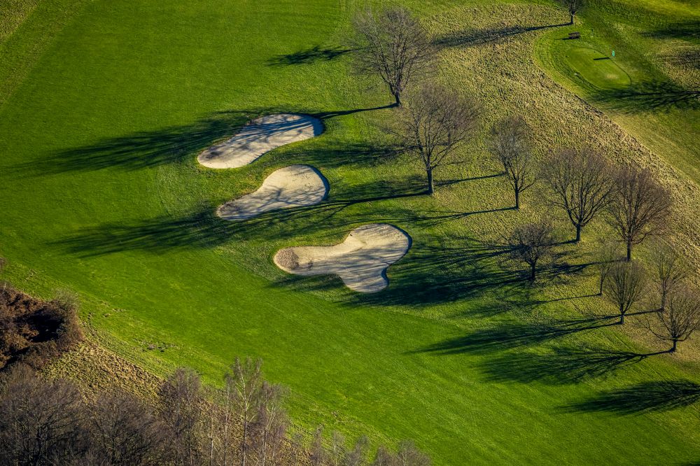 Luftaufnahme Frohlinde - Golfplatz Golfclub Castrop-Rauxel e.V. in Frohlinde in Frohlinde im Bundesland Nordrhein-Westfalen, Deutschland