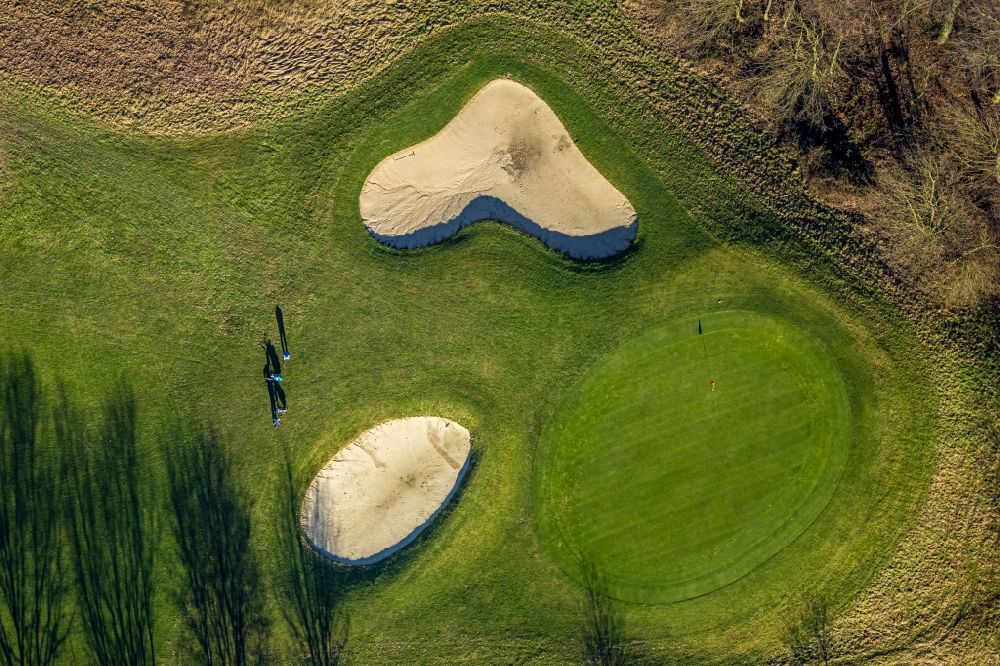 Frohlinde aus der Vogelperspektive: Golfplatz Golfclub Castrop-Rauxel e.V. in Frohlinde in Frohlinde im Bundesland Nordrhein-Westfalen, Deutschland