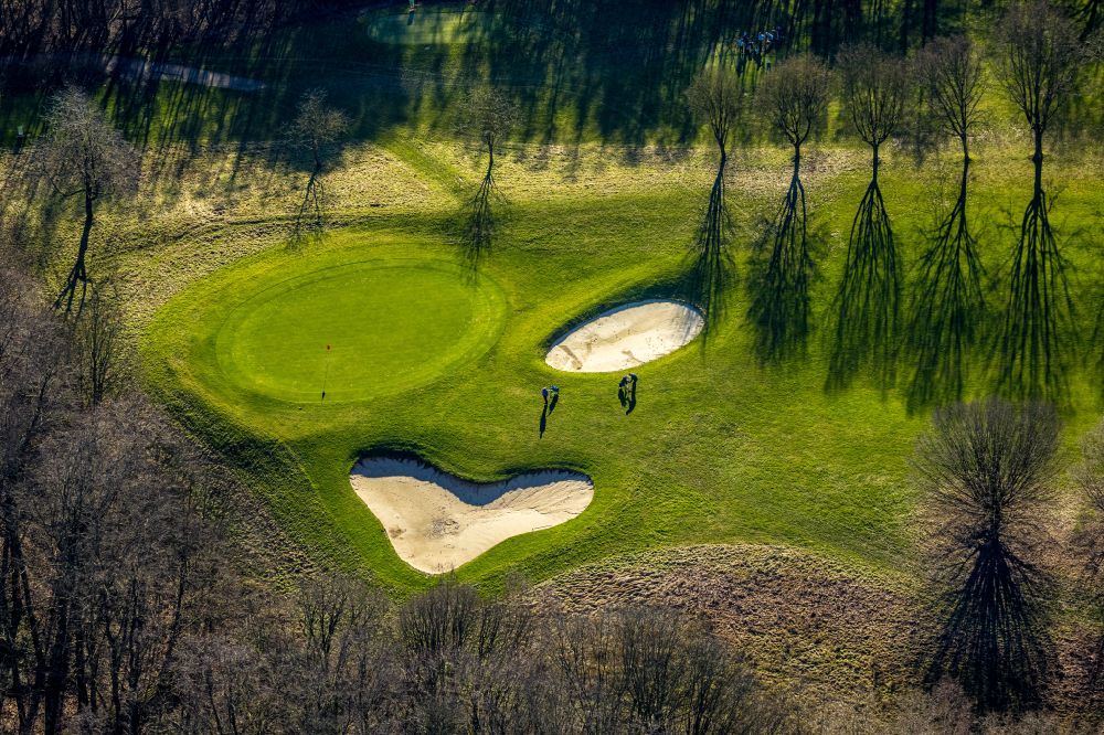 Luftaufnahme Frohlinde - Golfplatz Golfclub Castrop-Rauxel e.V. in Frohlinde in Frohlinde im Bundesland Nordrhein-Westfalen, Deutschland