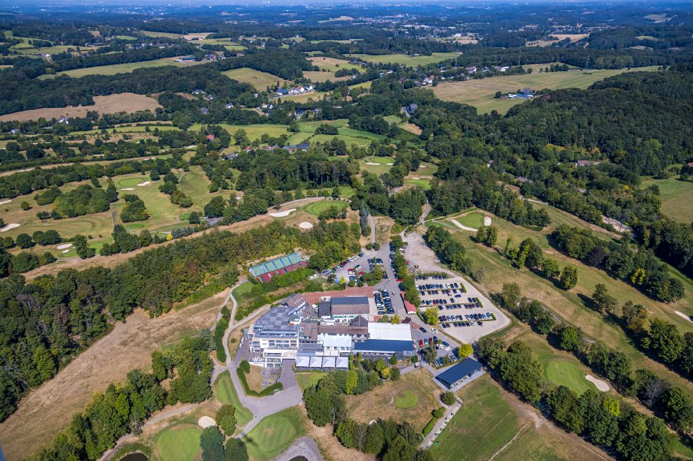 Sprockhövel von oben - Golfplatz des Golfclub Felderbach e.V. Frielinghausen in Sprockhövel im Bundesland Nordrhein-Westfalen, Deutschland