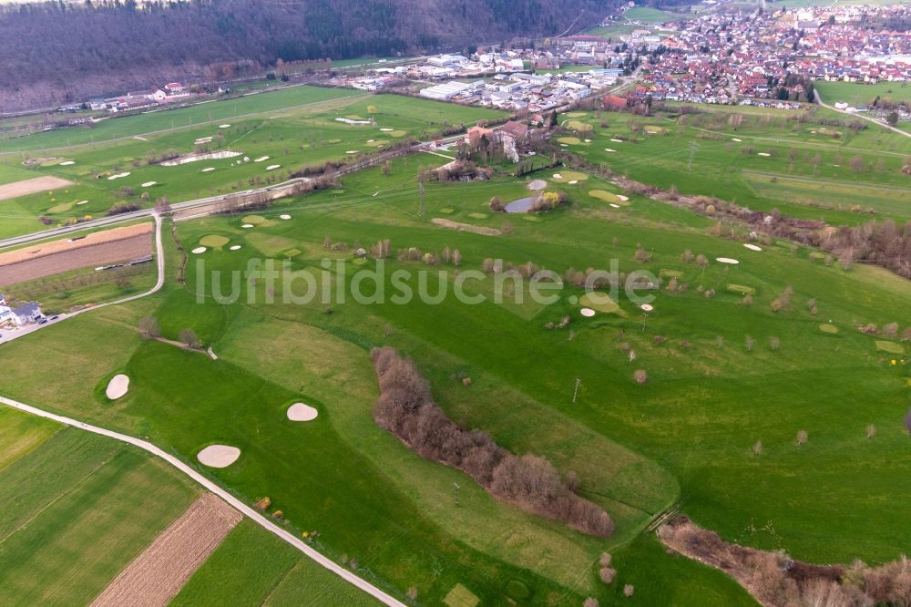 Luftaufnahme Zell am Harmersbach - Golfplatz des Golfclub Gröbernhof e.V. in Zell am Harmersbach im Bundesland Baden-Württemberg, Deutschland